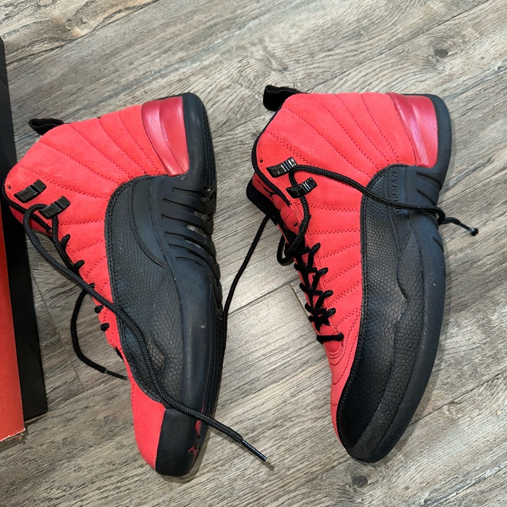 Jordan 12 Reverse Flu Game - Picture 9 of 9